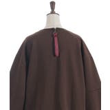 ジップ裏起毛ロゴトレーナー | axes femme | 詳細画像25 