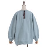 ジップ裏起毛ロゴトレーナー | axes femme | 詳細画像29 