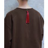 ジップ裏起毛ロゴトレーナー | axes femme | 詳細画像5 