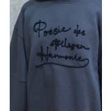 ジップ裏起毛ロゴトレーナー | axes femme | 詳細画像8 