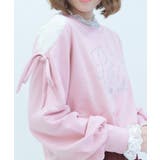 レース使いラインストーンプルオーバー | axes femme | 詳細画像7