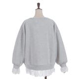 コットンレース裏起毛トレーナー | axes femme | 詳細画像10 