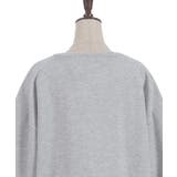 コットンレース裏起毛トレーナー | axes femme | 詳細画像14 