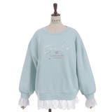 コットンレース裏起毛トレーナー | axes femme | 詳細画像15 