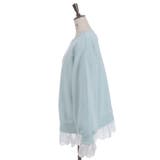 コットンレース裏起毛トレーナー | axes femme | 詳細画像16 