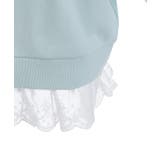 コットンレース裏起毛トレーナー | axes femme | 詳細画像19 