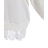 コットンレース裏起毛トレーナー | axes femme | 詳細画像32 