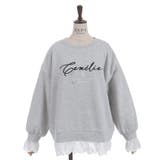 コットンレース裏起毛トレーナー | axes femme | 詳細画像8 