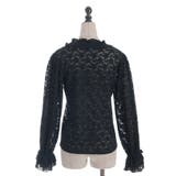 プチローズ装飾起毛レースプルオーバー | axes femme | 詳細画像10