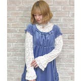 プチローズ装飾起毛レースプルオーバー | axes femme | 詳細画像6
