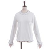 格子ラメチュールメロープルオーバー | axes femme | 詳細画像13 