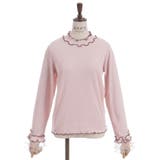 格子ラメチュールメロープルオーバー | axes femme | 詳細画像22 