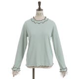 格子ラメチュールメロープルオーバー | axes femme | 詳細画像25 