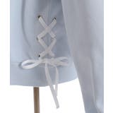 レースアップ刺繍トレーナー | axes femme | 詳細画像17 