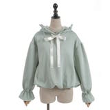 リボン付きバルーンフーディー | axes femme | 詳細画像12 