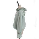 リボン付きバルーンフーディー | axes femme | 詳細画像13 