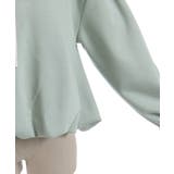 リボン付きバルーンフーディー | axes femme | 詳細画像16 