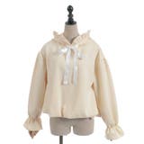 リボン付きバルーンフーディー | axes femme | 詳細画像20 