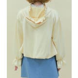 リボン付きバルーンフーディー | axes femme | 詳細画像3 