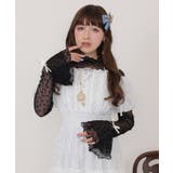 黒 | アソート柄シアートップス | axes femme