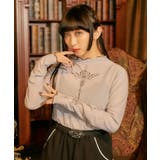 グレー | ロータスタトゥー風シアープルオーバー | axes femme