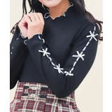 袖リボンデザインカットプルオーバー | axes femme | 詳細画像4
