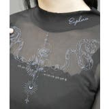 スネークタトゥーシアープルオーバー | axes femme | 詳細画像4