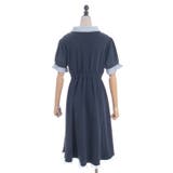バイカラースムースポロワンピース | axes femme | 詳細画像15 