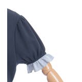 バイカラースムースポロワンピース | axes femme | 詳細画像20 