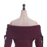 オフショルフリルニットチュニ | axes femme | 詳細画像19