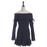 オフショルフリルニットチュニ | axes femme | 詳細画像27