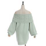 ハート×ケーブル柄チュニワンピース | axes femme | 詳細画像21