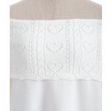 ハート×ケーブル柄チュニワンピース | axes femme | 詳細画像7