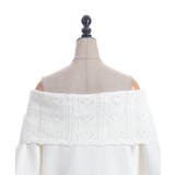 ハート×ケーブル柄チュニワンピース | axes femme | 詳細画像9