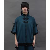 チャイナボタントラックジャケット | axes femme | 詳細画像4 