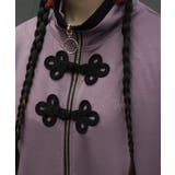 チャイナボタントラックジャケット | axes femme | 詳細画像6 