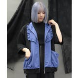 バイカラーフリルパーカー | axes femme | 詳細画像6 