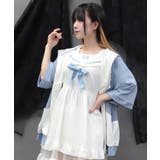 バイカラーフリルパーカー | axes femme | 詳細画像8 