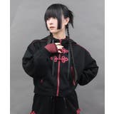 チャイナボタンＺＩＰパーカー | axes femme | 詳細画像7 