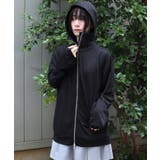 黒 | UVカットジップパーカー | axes femme