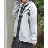 UVカットレースアップWジップパーカー | axes femme | 詳細画像14