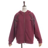 UVカットレースアップWジップパーカー | axes femme | 詳細画像25
