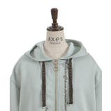 トーションレース刺繍パーカー | axes femme | 詳細画像25 