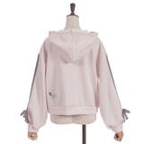 トーションレース刺繍パーカー | axes femme | 詳細画像8 