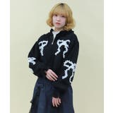 リボンフリルパーカー | axes femme | 詳細画像11 