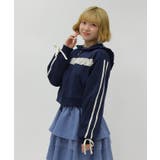 ライン使レースフリルパーカー | axes femme | 詳細画像12 