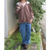 袖レースアップパーカー | axes femme | 詳細画像10 