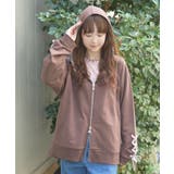 袖レースアップパーカー | axes femme | 詳細画像11 