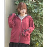 袖レースアップパーカー | axes femme | 詳細画像12 