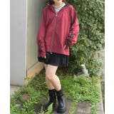 袖レースアップパーカー | axes femme | 詳細画像9 